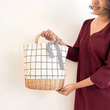 Wicker Basket Bag