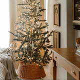 Wicker Christmas Tree Skirt