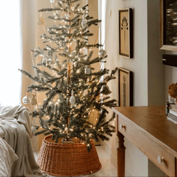 Wicker Christmas Tree Skirt