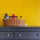 Wicker BB Oval basket for laundry, storage, and organising