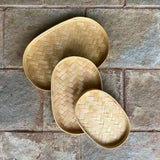 Sara Matted Bamboo Tray simple and sophisticated, serve your loved ones, occasionally or everyday