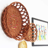 King of wicker Crown Basket