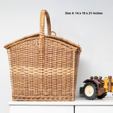 DaisyLife Wicker Picnic Basket
