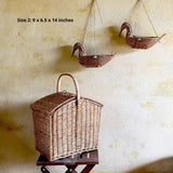 DaisyLife Wicker Picnic Basket
