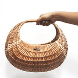 Moon Wicker Basket