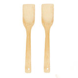 DAIYSLIFE Natural and Eco-Friendly Bamboo Spatula Spoons for non-stick pans