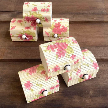 Cherry Blossom Trunk, Set of 6 Gift Boxes