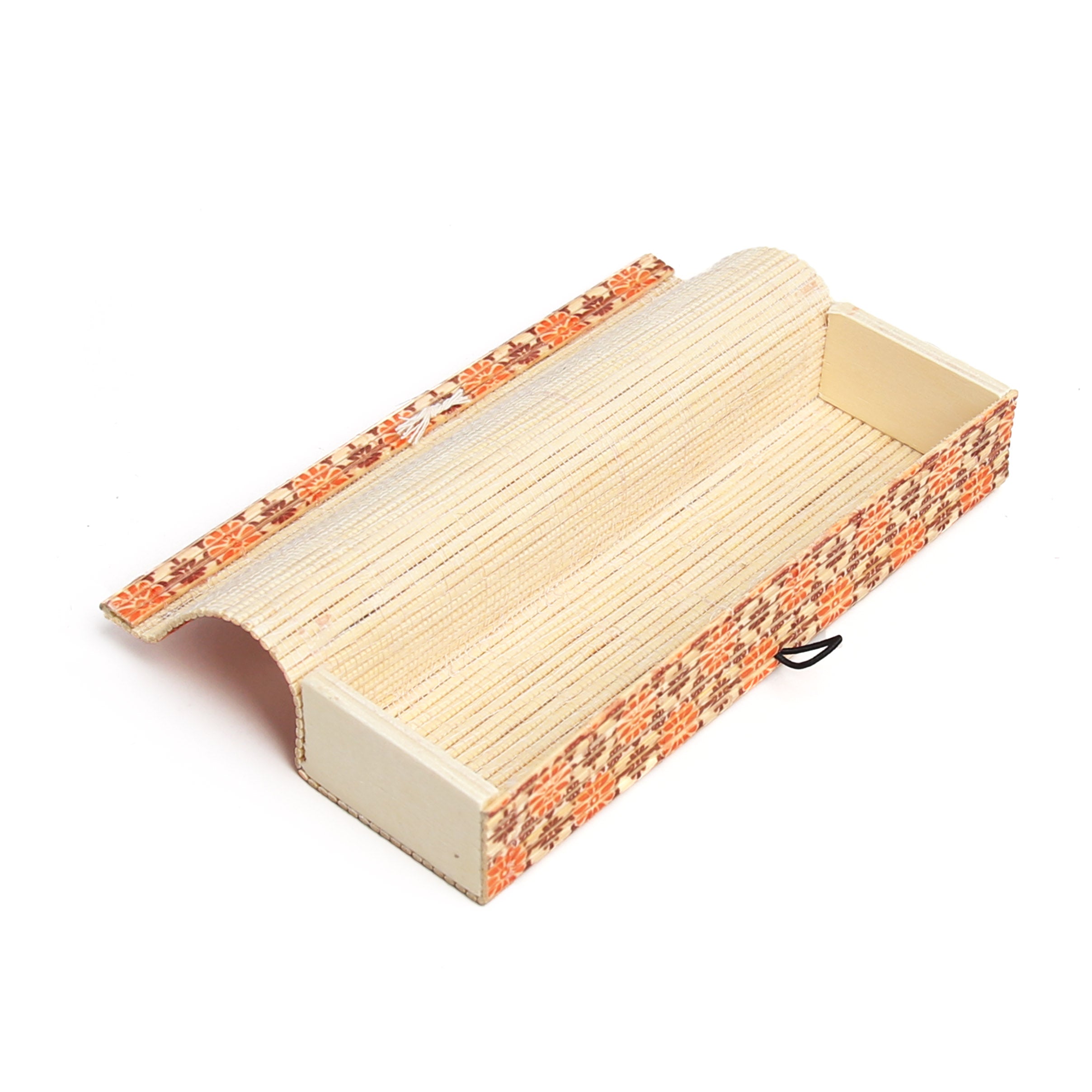 DAISYLIFE Bamboo Printed Design Long Box for Stationery, Storage, Utility & Gifts - Set of 2