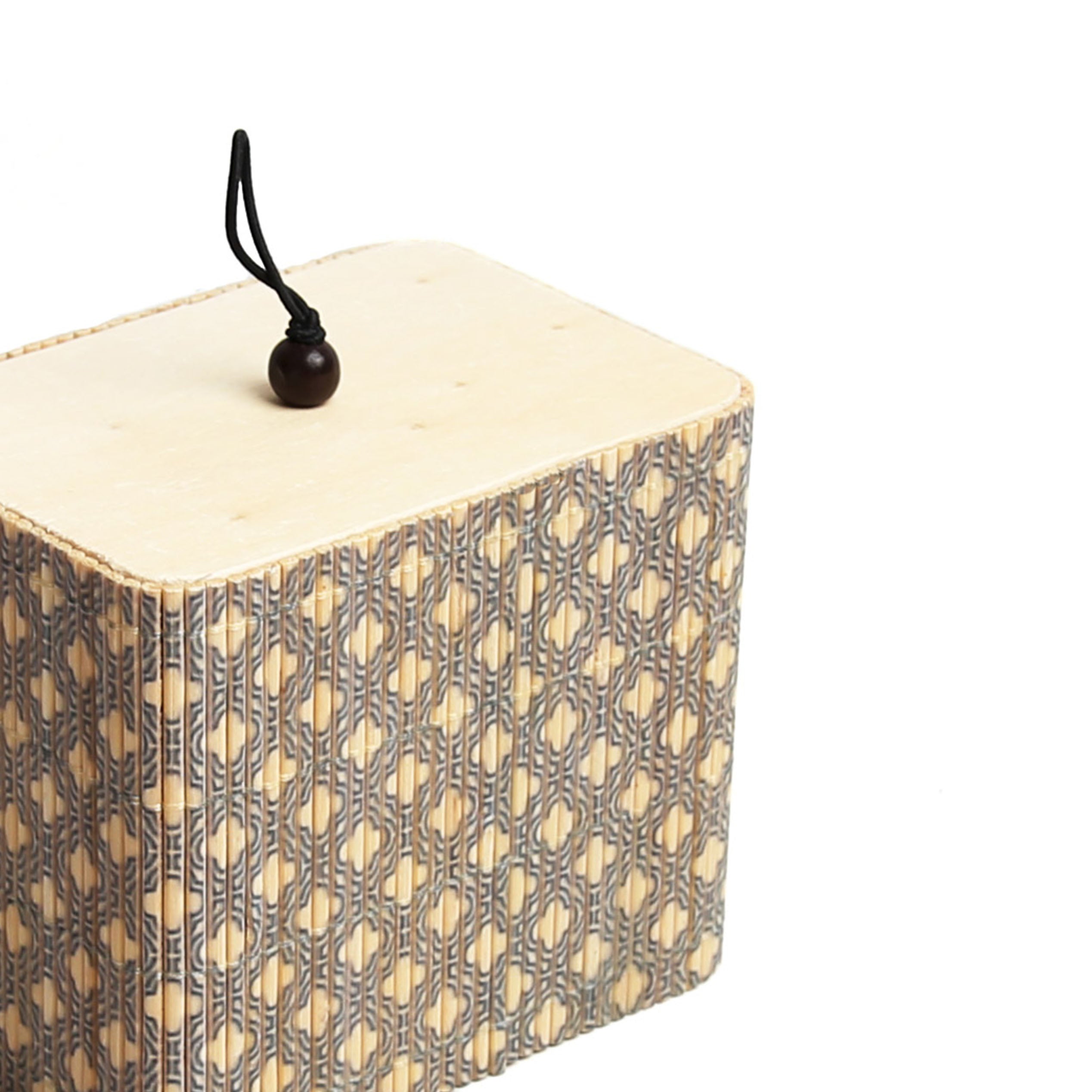 DAISYLIFE Natural and Eco-friendly open lid tall bamboo storage box for jewelry, stationery and as gift box