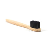 Natural Bamboo Toothbrush with Activated Charcoal Bristles