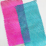 Colourful, lightweight, finely handwoven natural bamboo sheet.