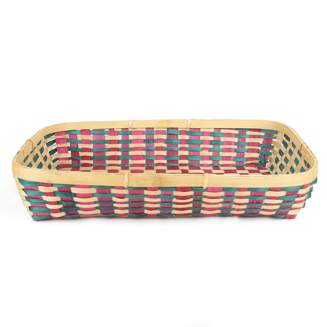 Bamboo Tray Gift Basket 