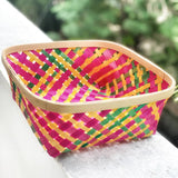 Square Bamboo Basket