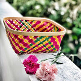 Square Bamboo Basket