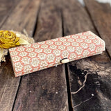 Brown floral gift box