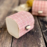 Close up of Brown gift box set of 6