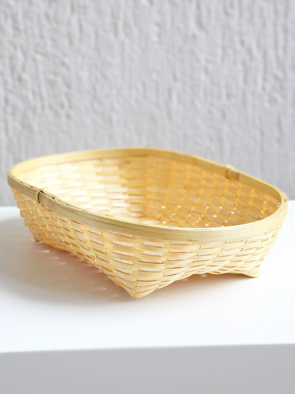 DaisyLife natural bamboo tray serving basket