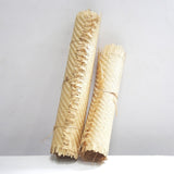 Fine Woven Mat for DIYs and decor. Lightweight, finely handwoven natural bamboo sheet