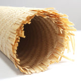 Lightweight, finely handwoven natural bamboo sheet for decor