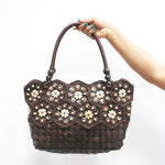 DaisyLife Real coconut shells sling bag