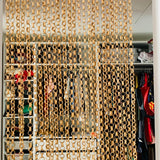 DaisyLife natural Bamboo Ring Curtains for house décor