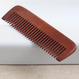 Classic Wide Tooth Dark Wood Comb