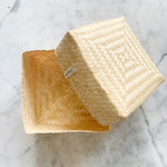 Handmade natural Bamboo box with lid for storage