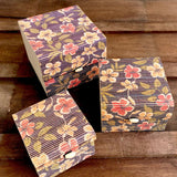 Hibiscus Gift Box A set of 3 gift boxes