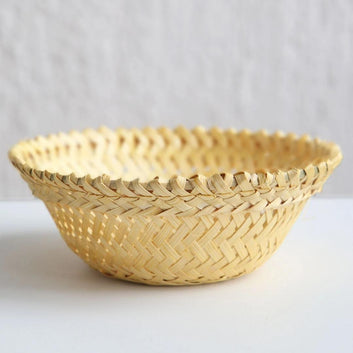 Japanese Bowl Bamboo Basket, Set of 2