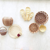 Forest/ woods basket arrangement for wall decor.