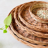 Many Suns Wicker Wall Baskets