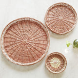 Many Suns Wicker Wall Baskets