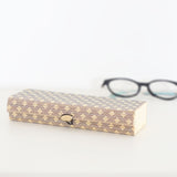 Natural bamboo box for storage and as spectacle case