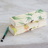 Bamboo Printed Design Long Box for Stationery, Storage, Utility & Gifts - Set of 2