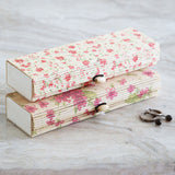 DAISYLIFE Bamboo Printed Design Long Box for Stationery, Storage, Utility & Gifts - Set of 2