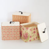 DAISYLIFE Natural and Eco-friendly open lid tall bamboo storage box for jewelry, stationery and as gift box