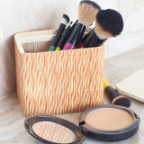 DAISYLIFE Natural and Eco-friendly open lid tall bamboo storage box for jewelry, stationery and as gift box