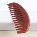 DaisyLife natural dark wood combs for thick curly wavy hair