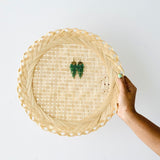 DaisyLife Round Bamboo Mesh Mat