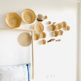 View of Sea wall decor arrangement in bedroom set up