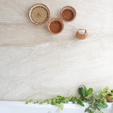Spa Suite Wall Baskets used as a space for essential oils, loofas, etc.