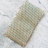 Green colour lightweight, finely handwoven natural bamboo sheet
