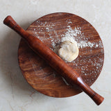 DaisyLife Natural Wooden Chakla Belan Set
