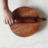 Natural Wooden Chakla Belan Set