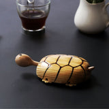 Natural and Eco-friendly Natural Wooden Turtle / Tortoise with movable wheels