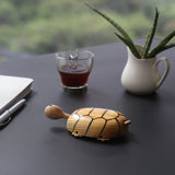 Natural and Eco-friendly Natural Wooden Turtle / Tortoise with movable wheels