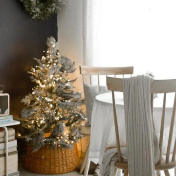 Woven Joy: Eco-Chic Holidays with Wicker