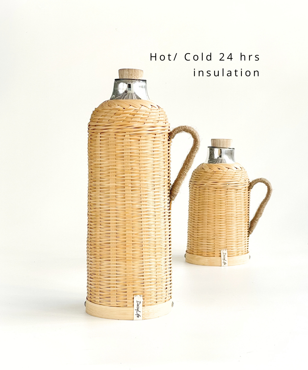 Bamboo Flask big and small size
