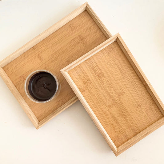 Modern Serve Bamboo Tray