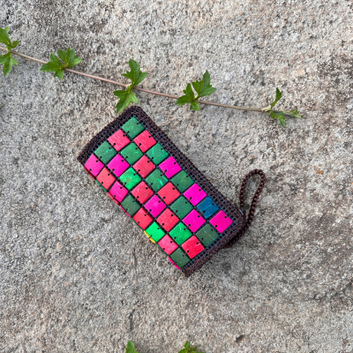 Classic Cubes Purse